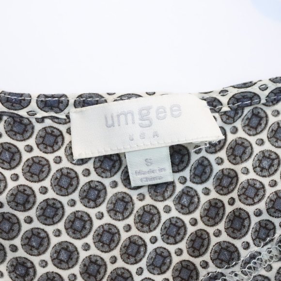 Umgee Womens Small Paisley Waist Stripe Tunic Dress - Picture 4 of 4